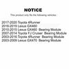 Kugel Rear Right Wheel Bearing Assembly For Toyota 4Runner Lexus GX460 FJ Cruiser GX470 70-512228